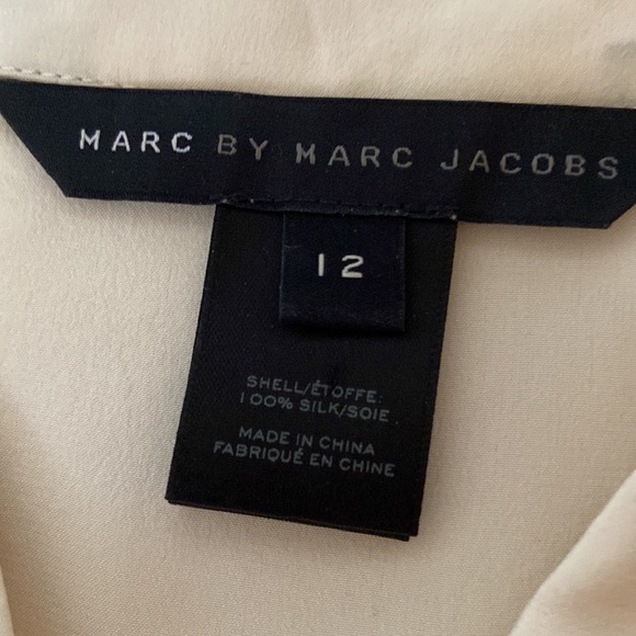 marc jacobs silk blouse / top - Picture 3 of 3